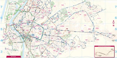 Севилья общественного транспорта карте