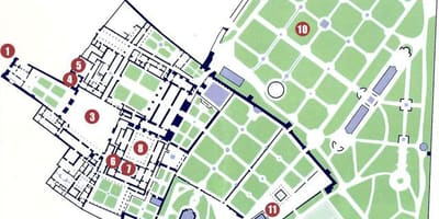 Алькасар Севильи карте